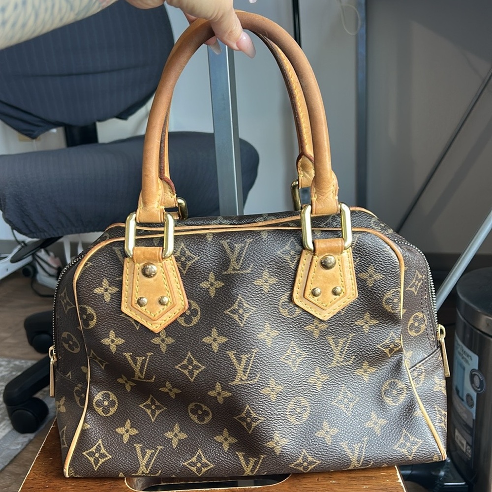 Louis Vuitton Brown Monogram Satchel - Picture 3 of 13